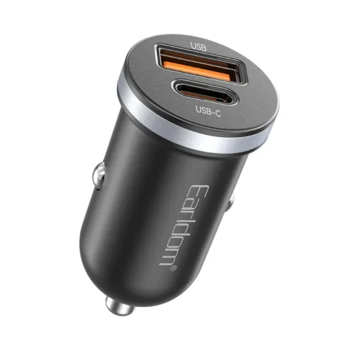 EARLDOM 12V CC27 Адаптер USB + USB-C 30W