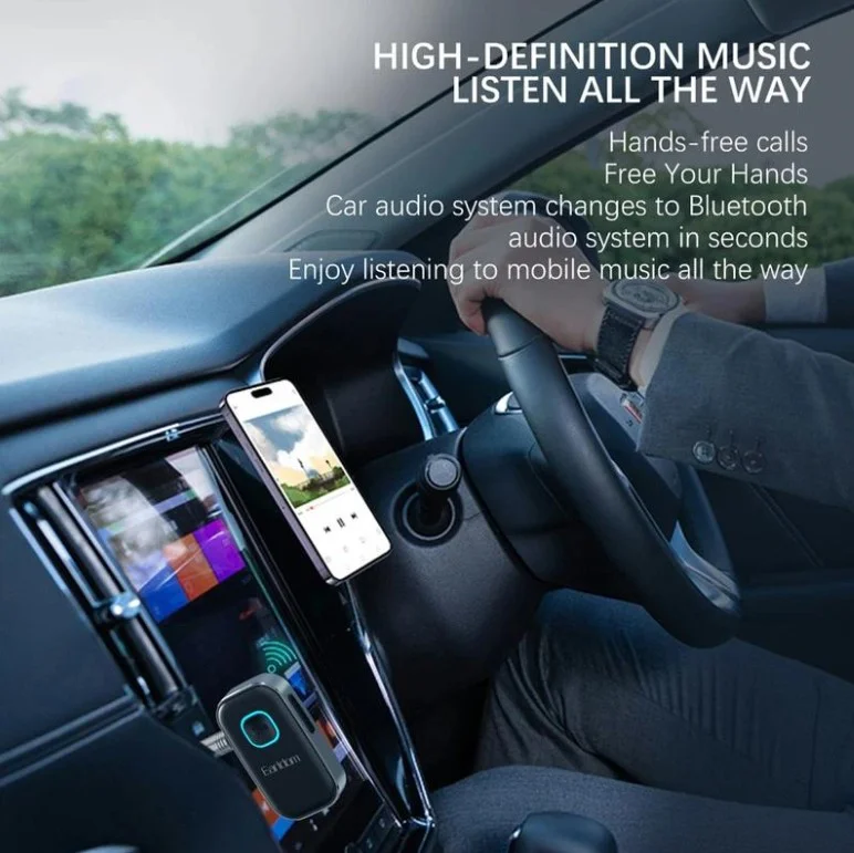 Earldom BR04 V5.3 Bluetooth AUX Аудио Адаптер 13 Часа
