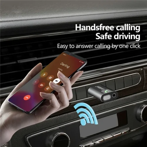 EARLDOM ET-BR12 Bluetooth 5.3 Аудио Ресийвър с AUX, TF и USB – Безжично Свързване и Възпроизвеждане