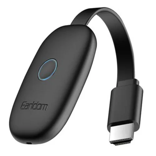 Earldom ET-W3 + – 4K Безжичен HDMI Дисплей Dongle (2.4G/5G Wi-Fi) – Screen Mirroring за Phone / Tablet / Laptop