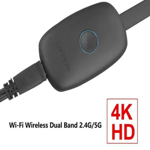 Earldom ET-W3 + – 4K Безжичен HDMI Дисплей Dongle (2.4G/5G Wi-Fi) – Screen Mirroring за Phone / Tablet / Laptop