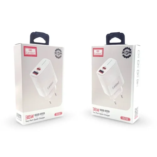 EARLDOM EU32 38W Адаптер с 2 изх. USB-C + USB