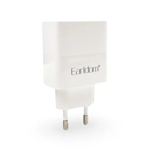 EARLDOM EU32 38W зарядно с 2 изх. USB-C + USB и кабел Type-C към Lightning