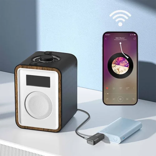 EARLDOM FM Трансмитер EARLDOM BR17 – Bluetooth 5.3, SD/USB/AUX, цифров дисплей, хендсфри