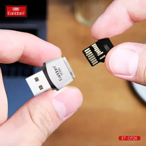 EARLDOM Картов четец Earldom ET-OT26, USB 2.0, 35MB/s, Plug & Play