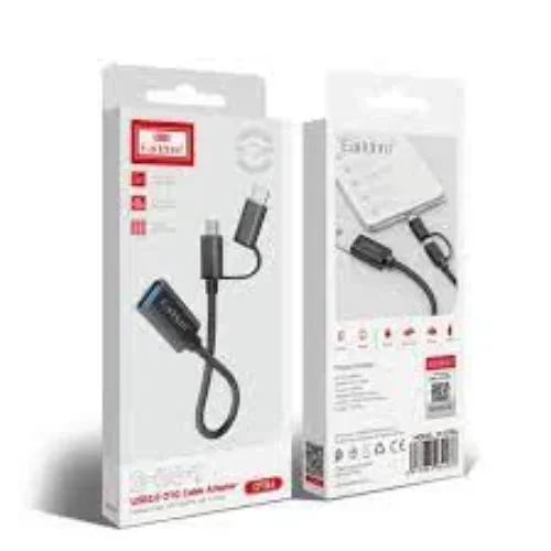 EARLDOM OT84 2-в-1 OTG USB към Micro USB и Type-C