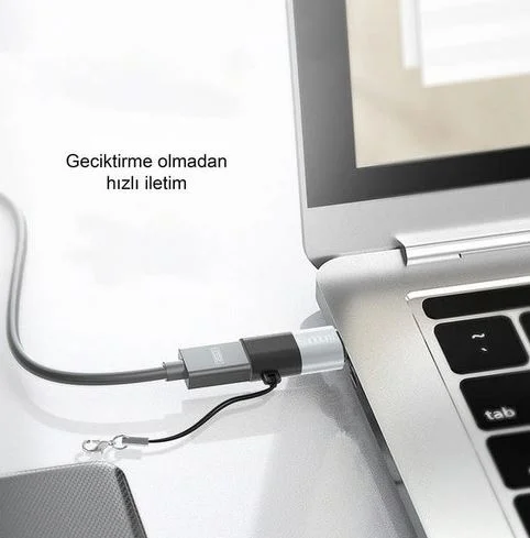 EARLDOM TC17 Преобразувател Plug and Play Type-C към Lightning – сребрист