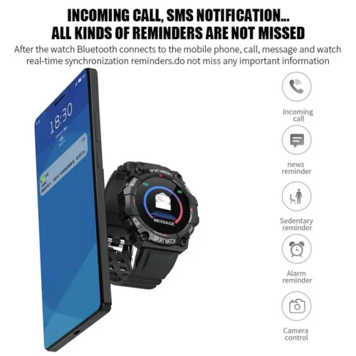 FD68 Смарт спортна гривна Smart bracelet – Тъмно зелен