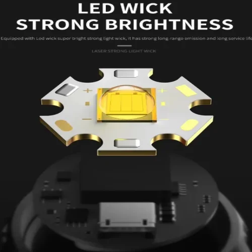 Фенер C82 LED диод + COB светлина