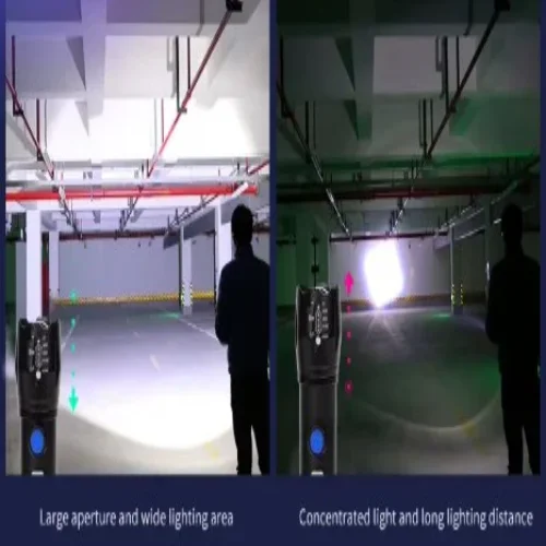 Фенер C82 LED диод + COB светлина