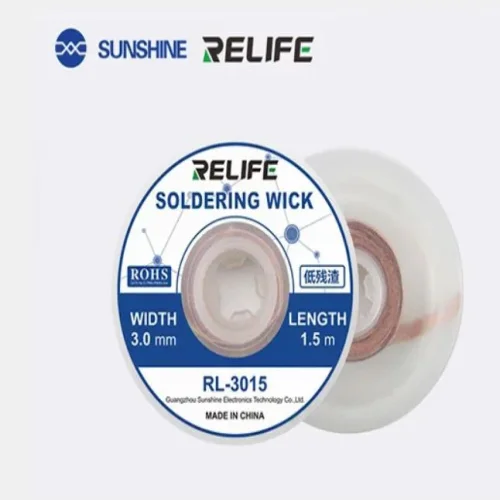 Фитил за отпояване RELIFE RL-1515 (1,5 м дълъг – 3 мм широк)