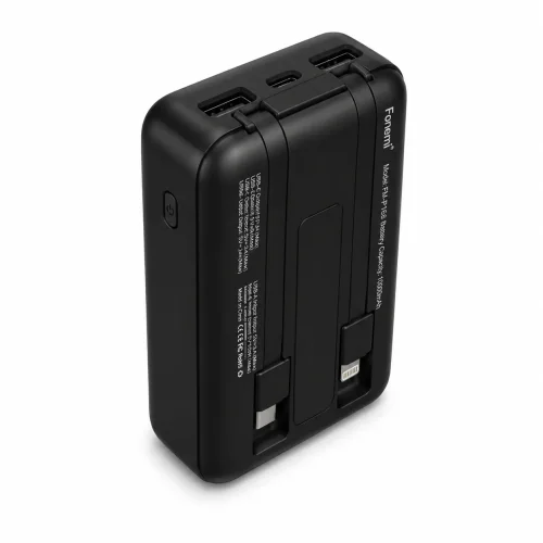 Fonemi (ЧЕРЕН) FM-P166 Соларна преносима батерия 10,000mAh 2.4A