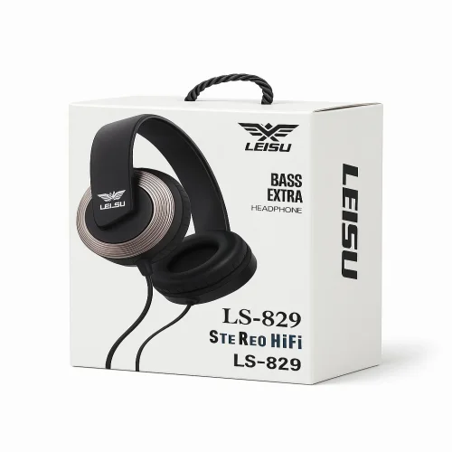 Геймърска слушалка за компютър LS-829 – Черен