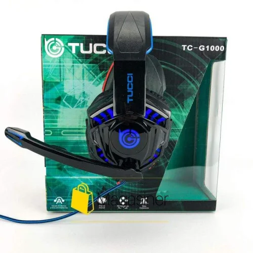 Геймърска слушалка за компютър – TC-G1000 – Син