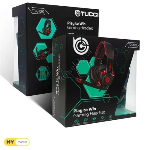 Геймърска слушалка за компютър – TC-G1000 – Син