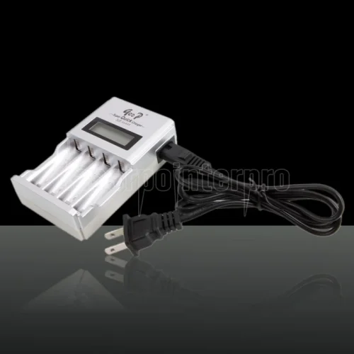 GOOP GD-903 Super Quick Charger с LCD дисплей – Бързо зарядно за AA/AAA Ni-MH/Ni-CD батерии, 1800mA, с интелигентна защита