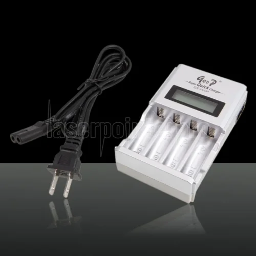 GOOP Standard Charger GD-03 – Бързо зарядно за AA/AAA Ni-MH/Ni-CD батерии, с интелигентна защита