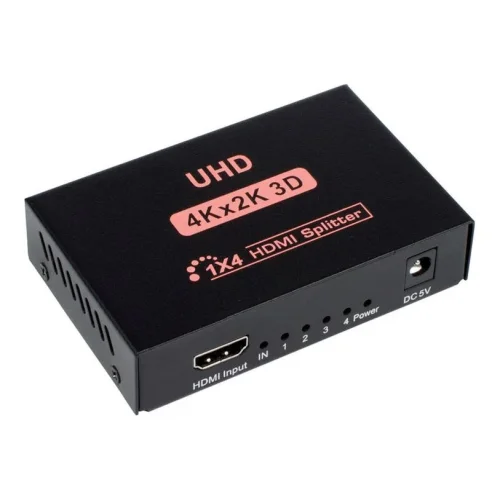 HDMI Сплитер 1 към 4 – 1 Вход към 4 Изхода, 4K Поддръжка