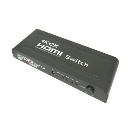 HDMI Сплитер 1 към 5 UHD 4K 60HZ с IR Дистанционно – 5 Входа към 1 Изход, HDMI