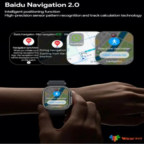 HK10 Ultra 3 Max Smartwatch Смарт Часовник 49mm Черен – 2.02″ AMOLED дисплей