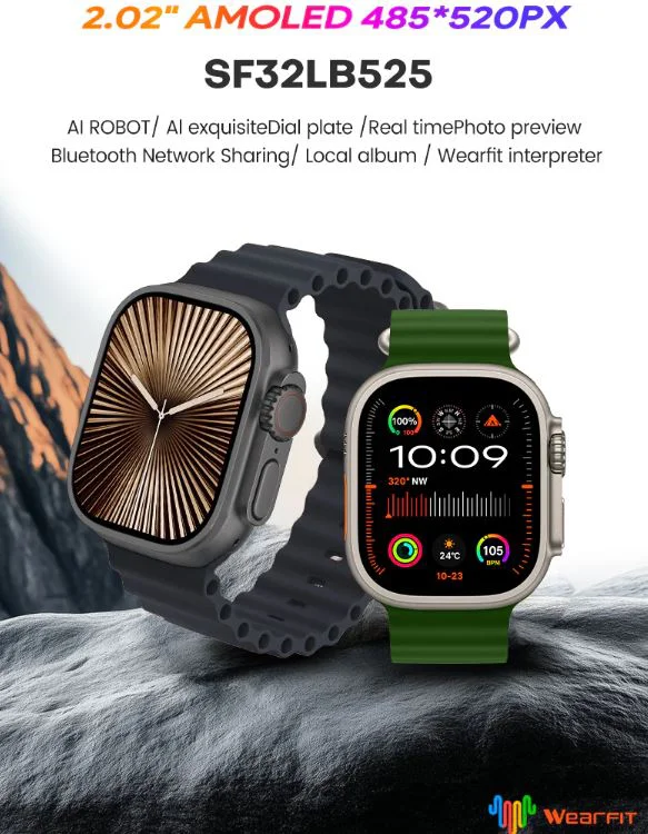 HK10 Ultra 3 Max Smartwatch Смарт Часовник 49mm Сив – 2.02″ AMOLED дисплей