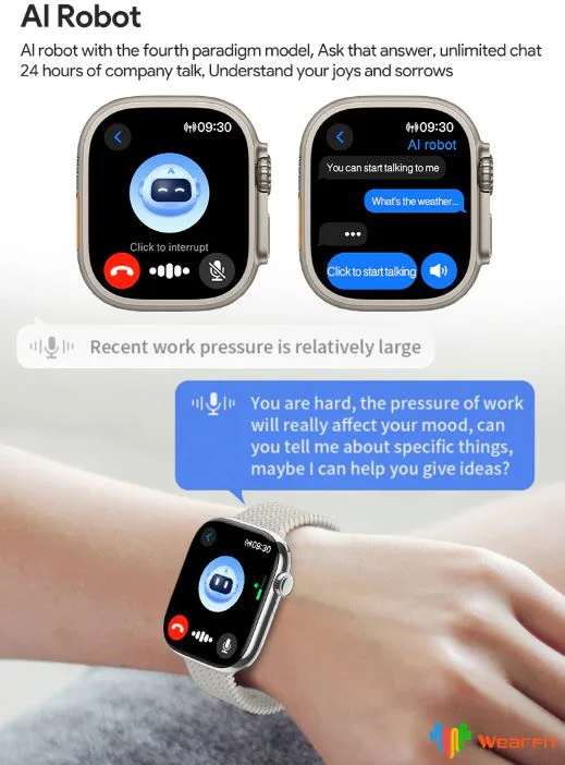 HK10 Ultra 3 Max Smartwatch Смарт Часовник 49mm Сив – 2.02″ AMOLED дисплей