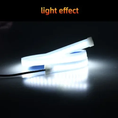 HL LED Лед лента USB за капак на кола 1.8М. – Бял