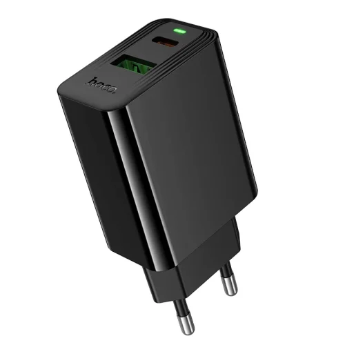 HOCO Адаптер CS94A PD20W + QC18W USB / USB-C – Черен