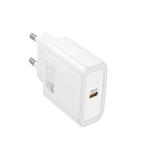 HOCO Адаптер „N60“ USB-C 20W – Бял