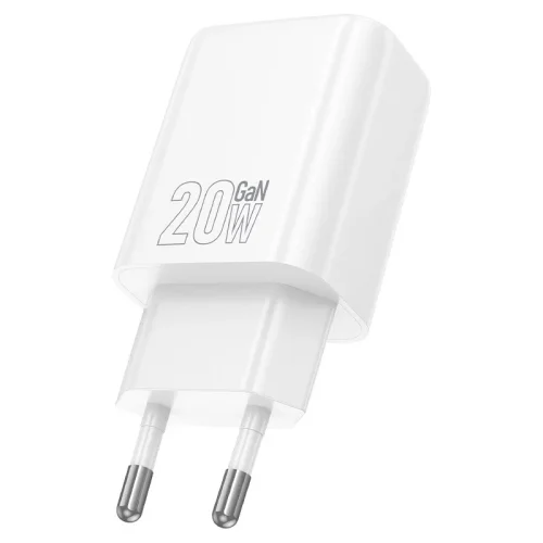 HOCO Адаптер „N61 Gentle“ PD20WUSB-C + QC3.0 18W – Бял