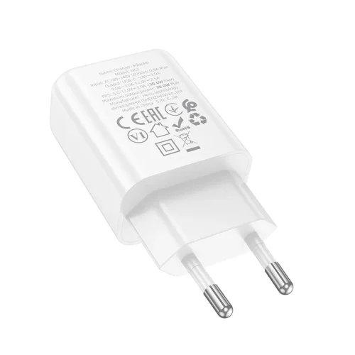HOCO Адаптер „N62“ USB-C 30W – Бял