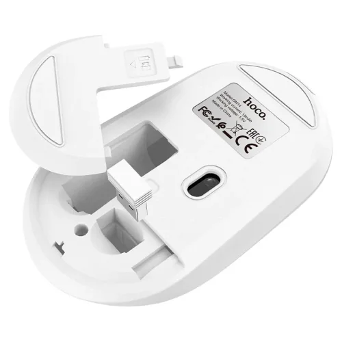 HOCO Безжична Мишка GM14 Platinum 2.4GHZ – Бял