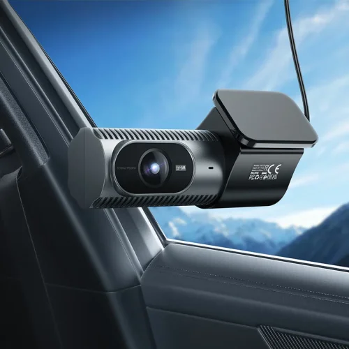 HOCO DV13 720P Автомобилен DVR камера WIFI с G-сензор Видеорекордер и Камера за задно виждане Двоен обектив HD