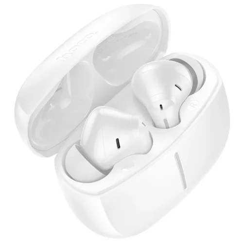 HOCO EQ34 Plus ANC + ENC безжични блутут слушалки Hey Siri – Бял