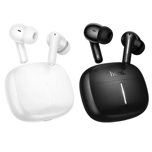 HOCO EQ34 Plus ANC + ENC безжични блутут слушалки Hey Siri – Бял