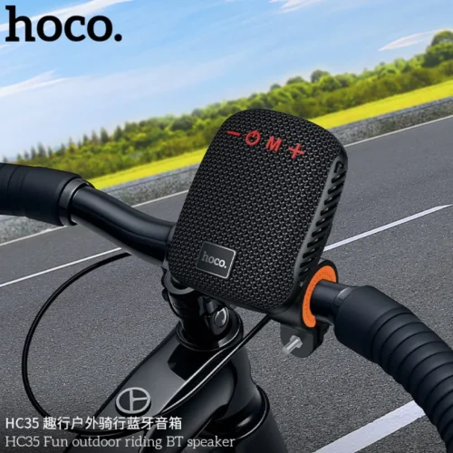 HOCO HC35 Riding Безжична Тонколона + LED ‘Riding’ – Черен
