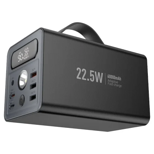 HOCO J138 Distant Power Bank 60,000mAh – 22.5W Fast Charge, PD 20W, DC 12V