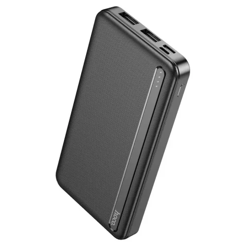 HOCO J91 Преносимо зарядно тънък Powerbank 10,000mAh – Черен