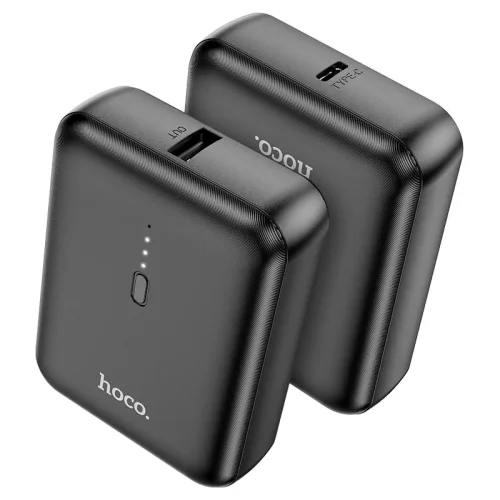 HOCO J96 мини Външна батерия 5,000mAh 1XUSB-C 81*62*25 – Черен