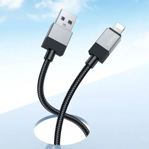 HOCO Кабел 60W „X110“ Type-C към Type-C (1M) – Черен