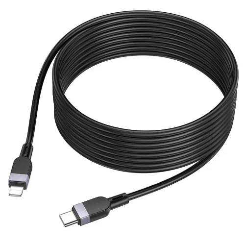 HOCO кабел “X109 Energy” PD 60W Type-C към Type-C (2M) – Черен
