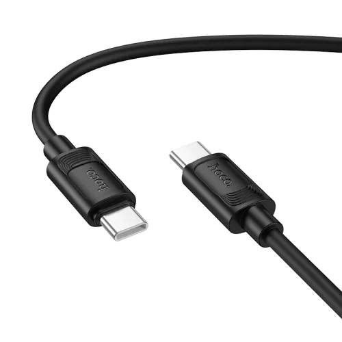 HOCO кабел X122 60W Type-C към Type-C (1M) – Черен