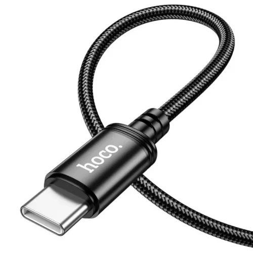 HOCO Кабел “X89 Wind” Type-C to Type-C (1M) – Черен