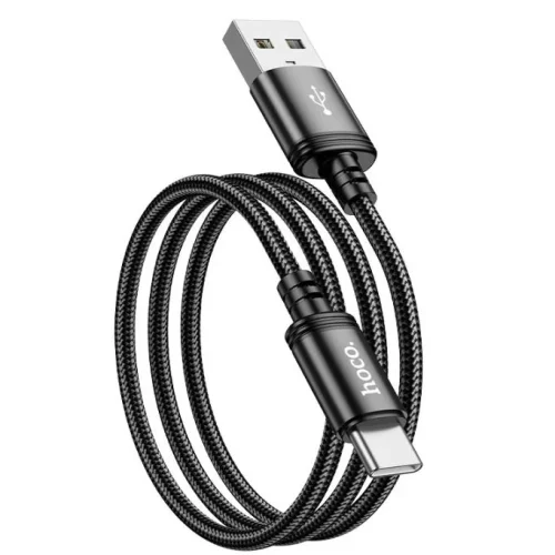 HOCO Кабел “X89 Wind” USB to Type-C (1M) – Черен