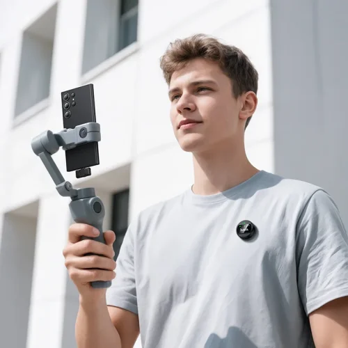 HOCO L21 (TypeC) безжичен микрофон за смартфони за YouTube Insta Videos Запис на глас|Plug and Play