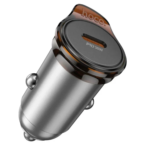 HOCO “NZ16 Rigorous” Черен – Адаптер с 1изх. PD30W 1хUSB-C