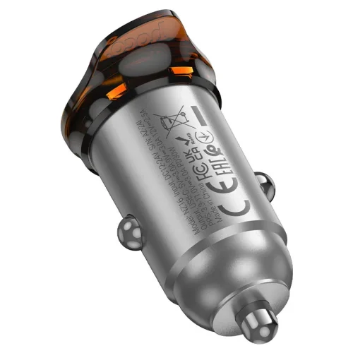 HOCO “NZ16 Rigorous” Черен – Адаптер с 1изх. PD30W 1хUSB-C