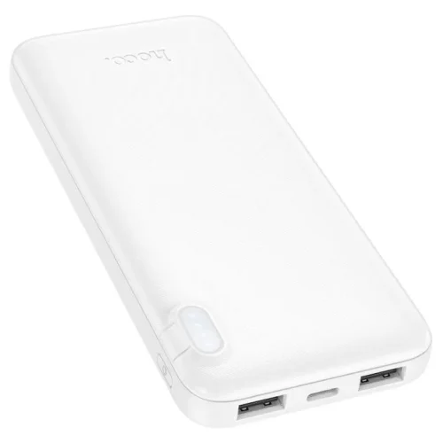 HOCO PowerBank “J128 Powerful” 10,000mAh 2xUSB-A (Бял)