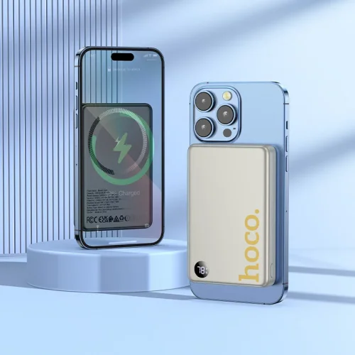HOCO Q34 Aluminium Магнитна външна батерия Алуминиева 10,000mAh PD20W