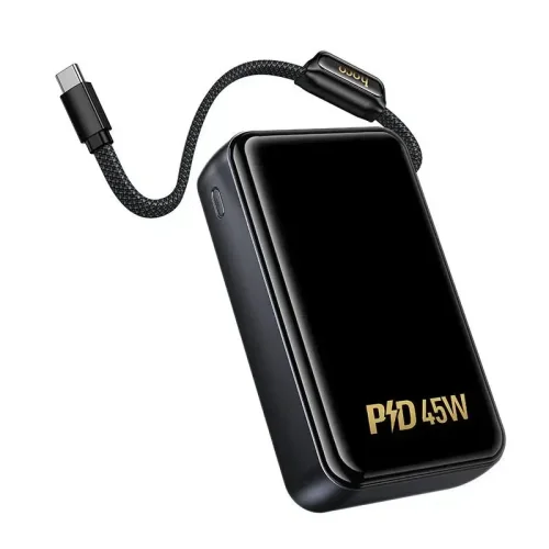 HOCO Q54 Shine Power Bank 20,000mAh PD 45W с вграден USB-C кабел